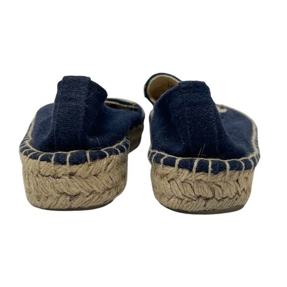 Soludos Embroidered Platform Smoking Slippers size 6.5 Espadrilles Shoes - Picture 7 of 12